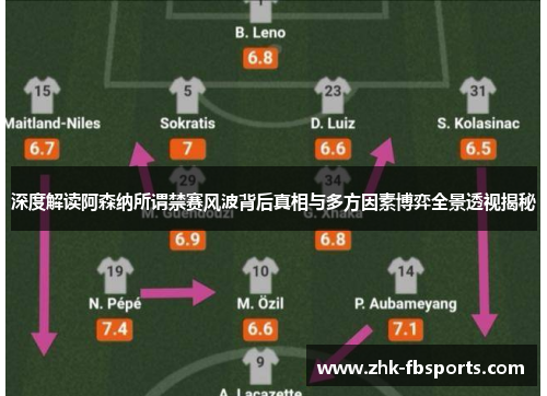 深度解读阿森纳所谓禁赛风波背后真相与多方因素博弈全景透视揭秘